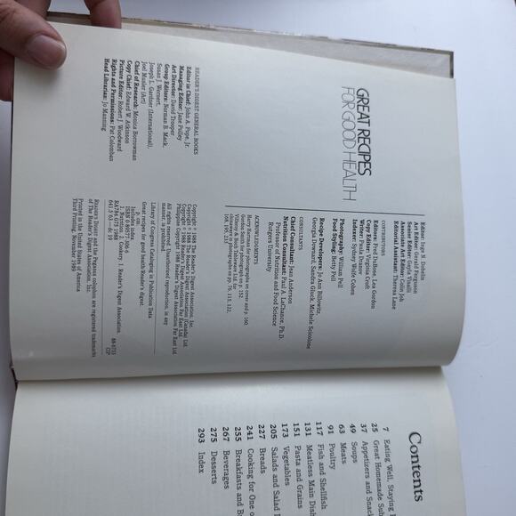 Reader's Digest Great Recipes for Good Health - hardcover, 0895773066, new D2 - Picture 6 of 6